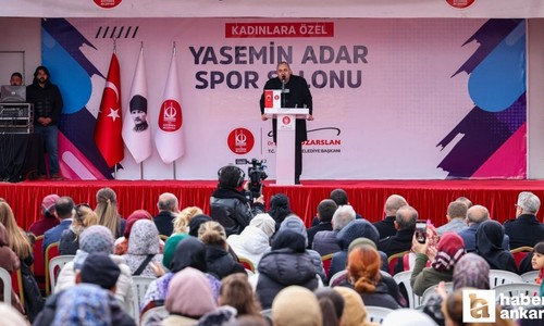Keçiören'de Yasemin Adar Spor Salonu kadınların kullanımına açıldı!