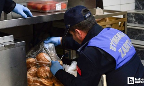 Etimesgut Belediyesi zabıta ekiplerinden ilçe genelinde kapsamlı denetim