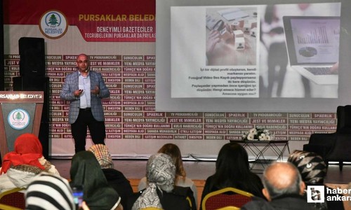 Pursaklar Belediyesi'nin 2. Basın Akademi programı devam ediyor