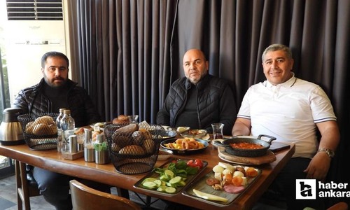 Karalar İnşaat Etimesgut Spor kahvaltıda bir araya geldi