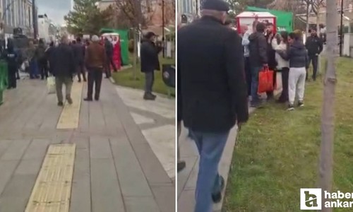 Sincan'da bazı kişiler sokak köpeklerini toplayan ekiplere hareket ederek engel olmaya çalıştı!