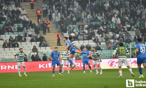 Ankara Demirspor, Bursaspor'a 4-0 mağlup oldu