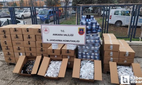 Ankara İl Jandarma Komutanlığı'ndan 13.5 milyon TL'lik sahte ilaç operasyonu