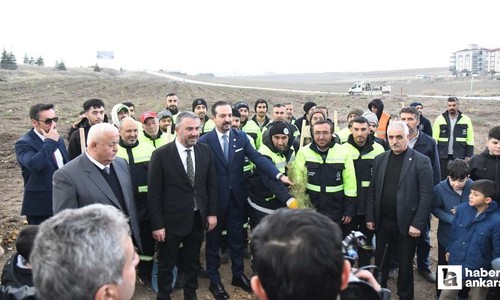 Başkan Ertuğrul Çetin, Türk Dünyası Hatıra Ormanı fidan dikim törenine katıldı