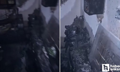 Beypazarı'nda çıkan ev yangınında 3 kişi dumandan zehirlendi!