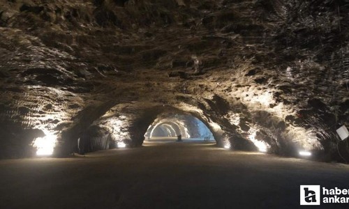 Ankaralılar yerin 150 metre altındaki bu mağarada şifa arıyorlar