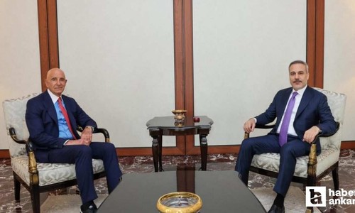 Bakan Fidan, ABD Suriye Özel Temsilcisi Barrack’ı Ankara'da kabul etti