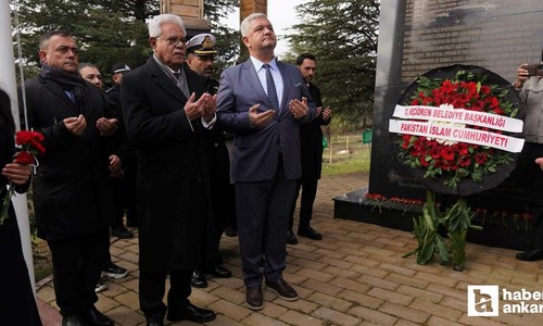 Keçiören Belediyesi, Pakistan'ın Peşaver şehitleri için anma töreni düzenledi