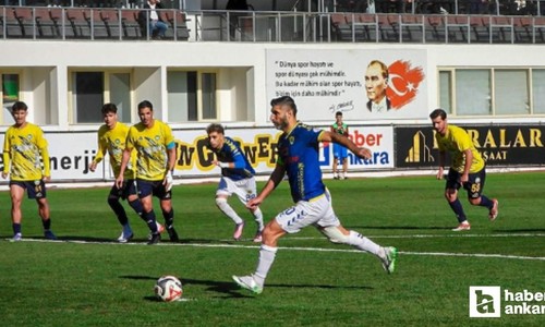 Lider Karalar İnşaat Etimesgut Spor kayıpsız yola devam 2-0