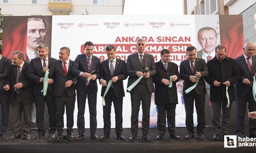 Sincan'da Mareşal Çakmak Sağlıklı Hayat Merkezi ve 9 No'lu Aile Sağlığı Merkezi'nin açılışı yapıldı