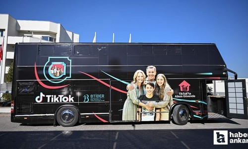 TikTok'ta Ailem Güvende Projesi eğitim otobüsü Ankara'dan yola çıkıyor
