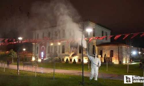 Keçiören Belediyesi'nden Kışlak Mücadelesi ve Bordo Bulamacı uygulaması