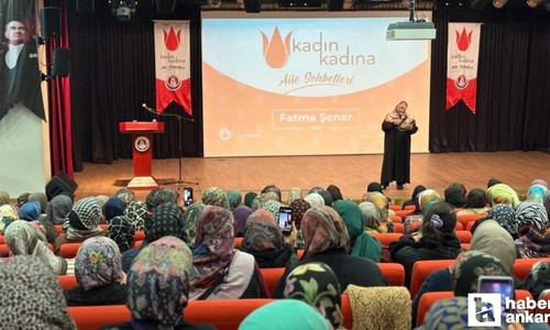 Sincan Belediyesi 'Kadın Kadına Aile Sohbetleri' etkinliğine devam ediyor