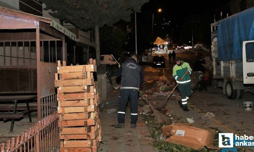 Keçiören Belediyesinden ilçe genelinde hijyen seferberliği