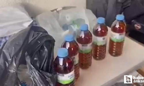 Ankara'da sahte alkollü içki operasyonu: 48 şüpheli yakalandı!