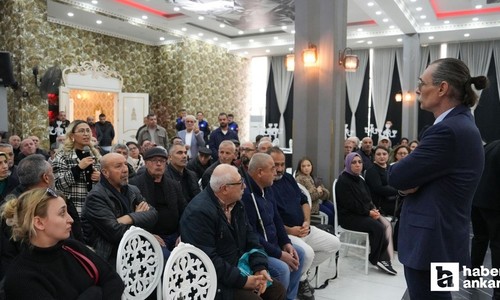 Etimesgut Belediye Başkanı Beşikcioğlu, Süvari Mahallesi sakinleriyle bir araya geldi