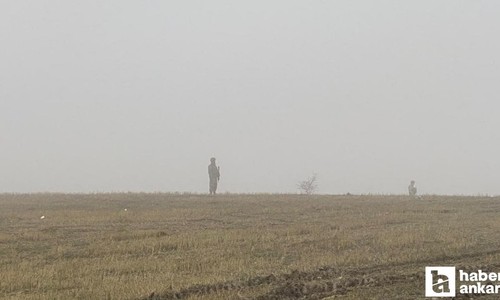 Haymana'da düşen jetin enkazında çalışmalar sürüyor
