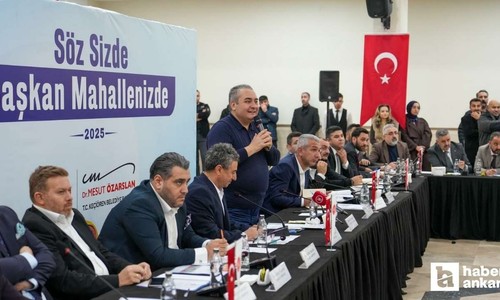 Keçiören Belediye Başkanı Özarslan, İncirli Mahallesi'nde vatandaşlarla buluştu