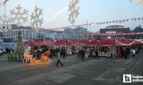 Keçiören Belediyesi'nin Kadın Emeği Yeni Yıl Pazarı açıldı!