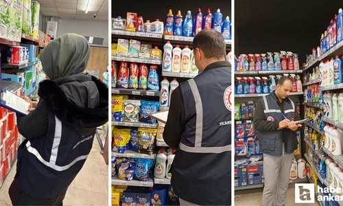 Ankara'da Ticaret Bakanlığı, son 2 günde 161 marketi denetledi