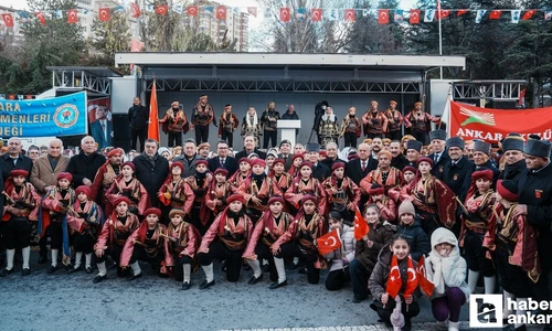 Keklikpınarı'nda Atatürk'ün Ankara gelişim yıl dönümü kutlandı!