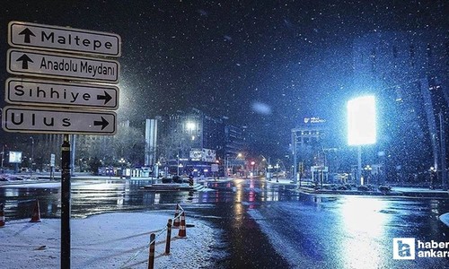 Ankara Valiliği'nden başkente buzlanma ve don uyarısı