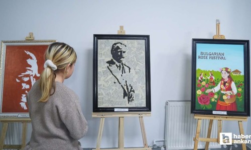 Ankara'da Renklerle Kurulan Köprü isimli sergi açıldı