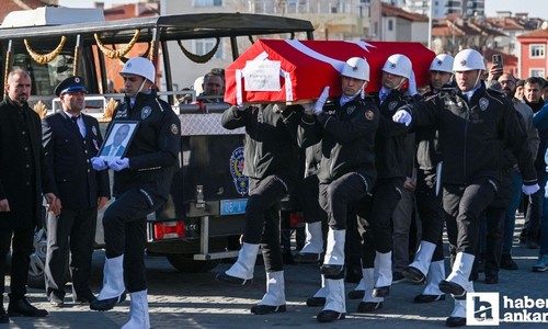 Şehit Polis Memuru Yasin Koçyiğit, Şereflikoçhisar'da toprağa verildi