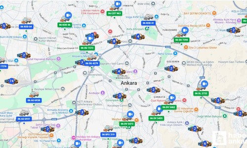 Ankara kar küreme aracı canlı kamera izleme sistemi! Ankara'da yol durumu nasıl?