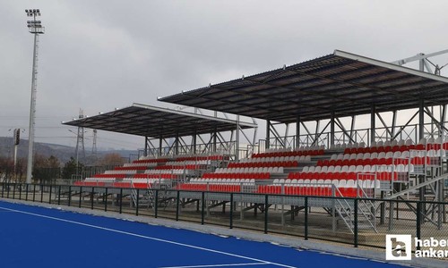 Gölbaşı'na Avrupa standartlarında hokey sahası!