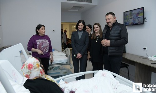 Kahramankazan Belediye Başkan Yardımcılarından anlamlı yeni yıl ziyareti!