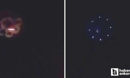 Ankara semalarında gizemli cisim: O anlar kameraya yansıdı!