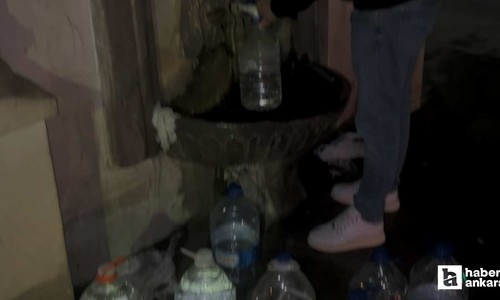 Pursaklar'da su kesintileri vatandaşları zor durumda bıraktı