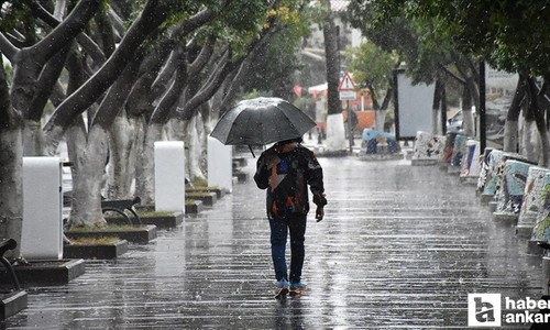 Başkentte perşembe ve cuma yağış bekleniyor