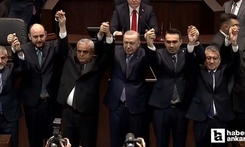 3 milletvekili AK Parti'ye katıldı, TBMM'de partilerin sandalye dağılımı değişti