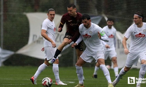 Gençlerbirliği hazırlık maçında Çaykur Rizespor'u 2-1 mağlup etti