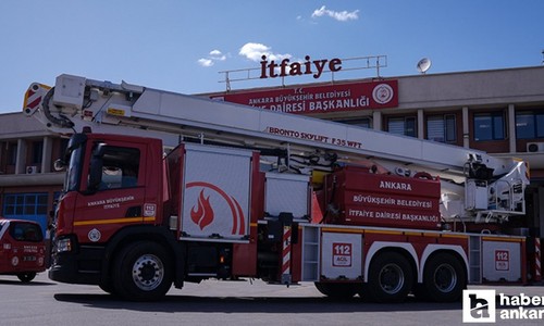 İvedik'te mermer fabrikasında çıkan yangın söndürüldü!