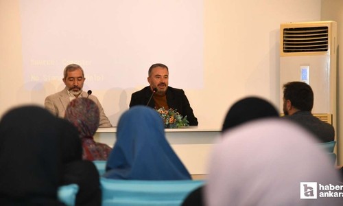 Başkan Ertuğrul Çetin mini söyleşide öğrencilerle bir araya geldi