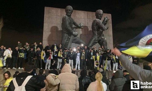 Ankaralı Fenerbahçeliler Süper Kupa zaferini kutladı!
