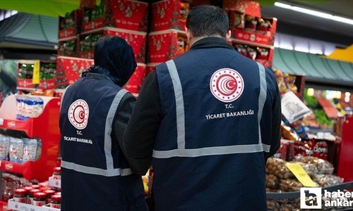 Ankara'da 2025 yılında 8 milyondan fazla ürün denetlendi!