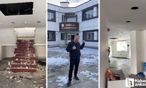 Başkan Çetin vatandaşa sordu: Yıkılan eski Pursaklar Belediye binası ne yapılmalı?