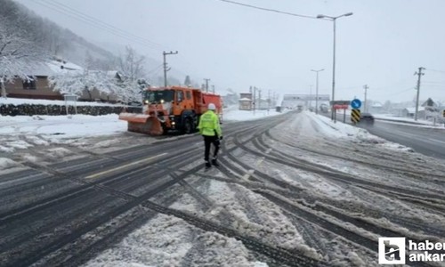 Bolu Dağı'nın Ankara istikameti yüksek tonajlı araçların geçişine kapatıldı