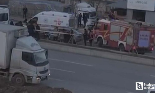 Sincan'da 3 araçlı zincirleme trafik kazası: 9 kişi yaralandı