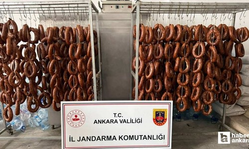 Polatlı'da 11 bin 400 kilogram sahte gıda ve et yakalandı