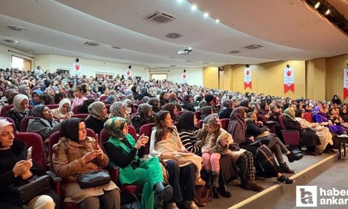 Sincan'da Kadın Kadına Aile Sohbetleri yoğun katılımla gerçekleşti