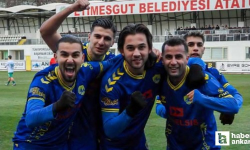 Karalar İnşaat Etimesgut Spor Kulubü, sahasında Bursa Nilüfer Futbol'u 3-1 yendi