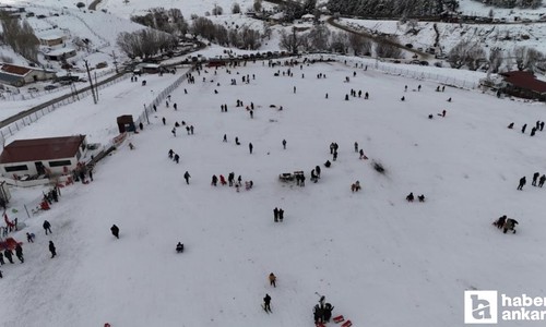 Ankara'ya sadece 20 kilometre uzaklıkta: Sömestrde ziyaretçi akınına uğruyor!