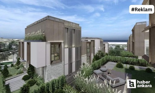 Ankara'da premium hayat hayali kuranlara, 2026 teslim bahçeli villa!