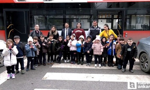 EGO, 5 yaş grubu öğrenciler için 'Ulaşım' temalı etkinlik düzenledi