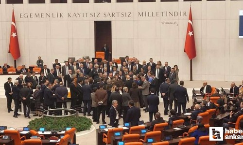 TBMM Genel Kurulu'nda vekiller arasında oy pusulası' gerginliği yaşandı